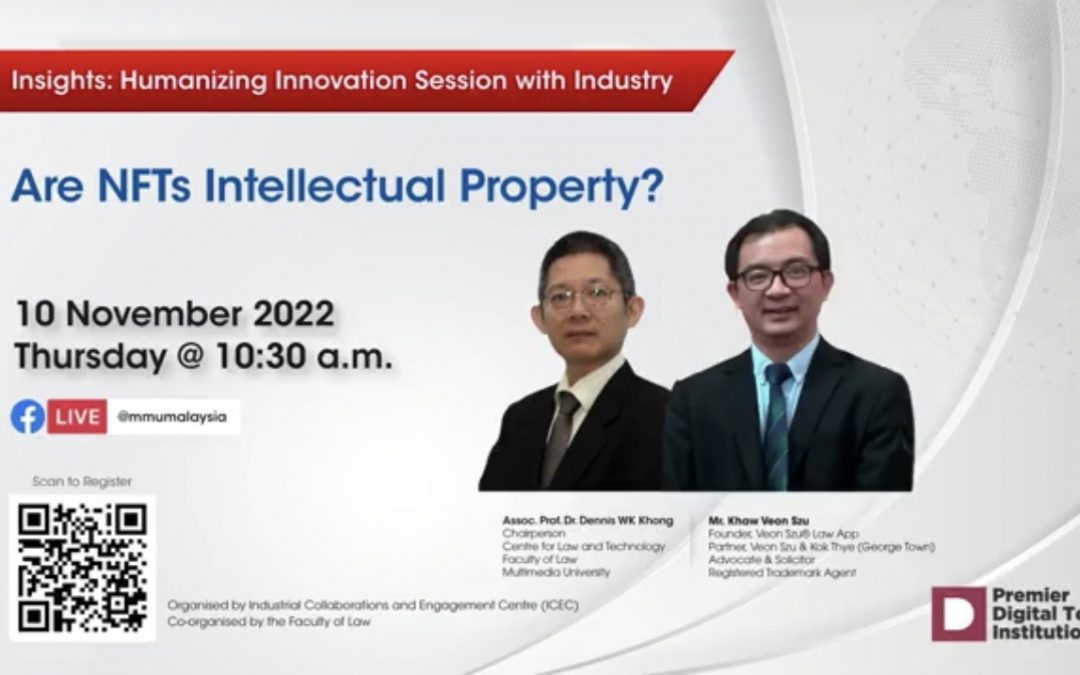 Watch again “Are NFTs Intellectual Property?”